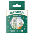 Badger Classic Organic Lip Balm Set - 4-Pack in Green Box (Unscented, Tea Tree, Mint & Tangerine)