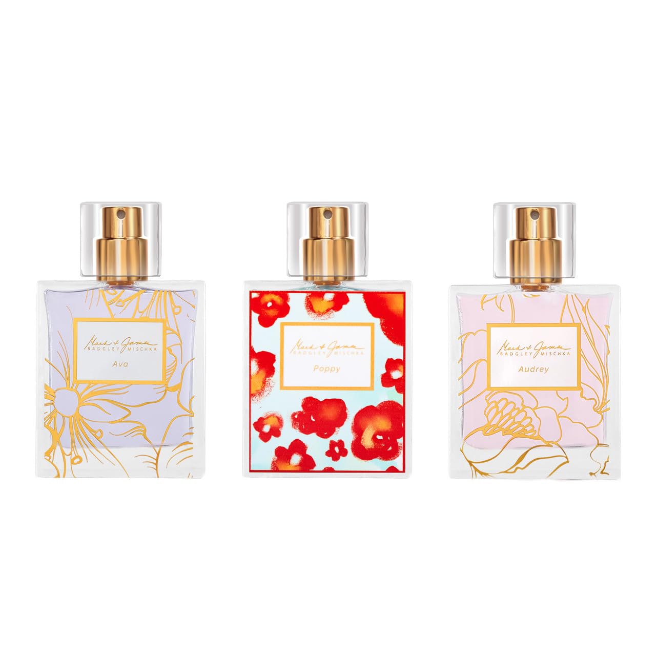Badgley Mischka Overture Trio Fragrance Set | Audrey, Poppy & Ava