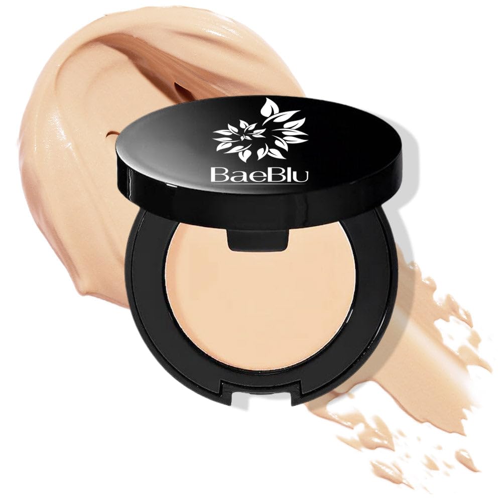 BaeBlu Organic Concealer – Full Coverage, 100% Natural, Made in USA, Sunshine