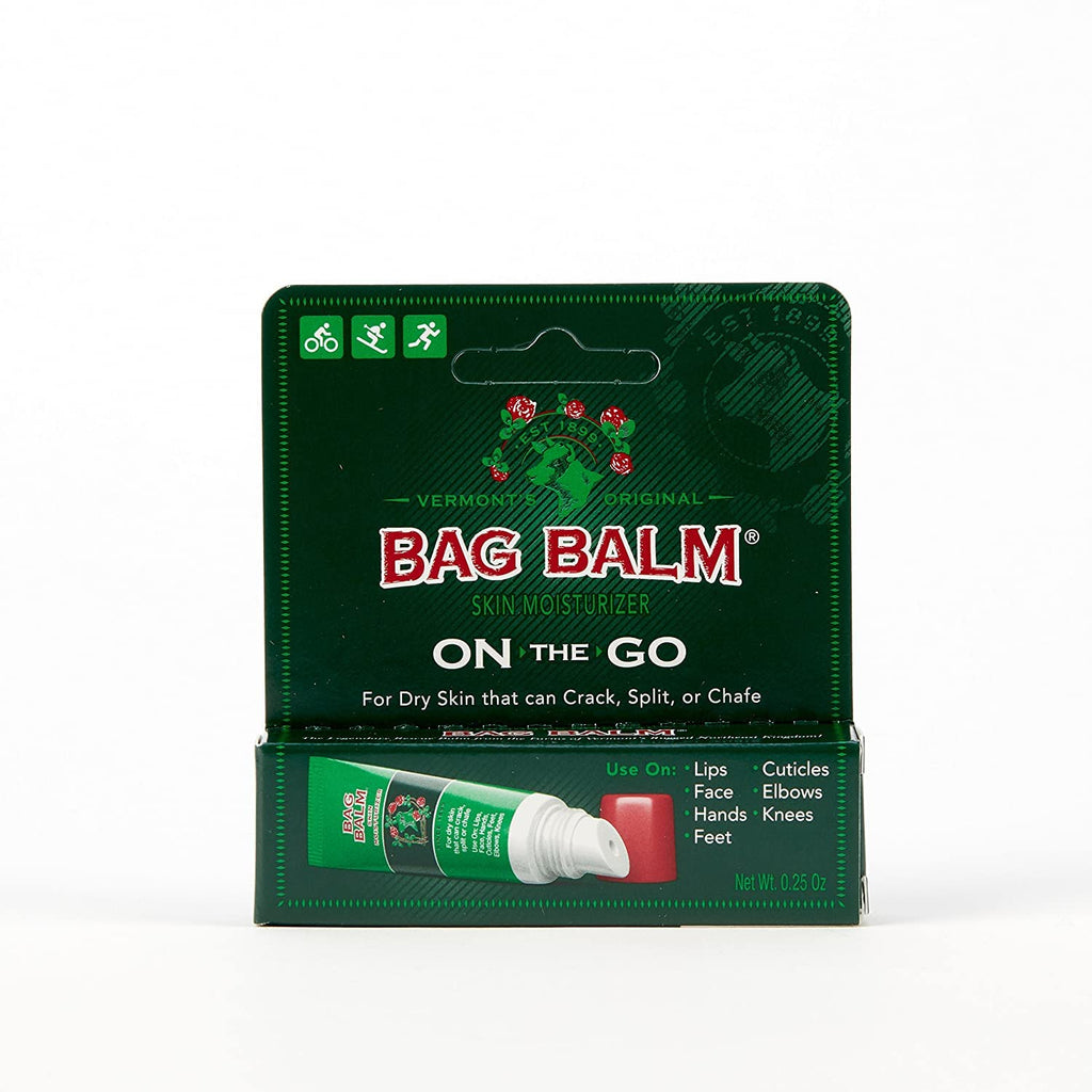 Bag Balm 0.33 oz On-the-Go Tube (4-Pack) – Travel-Friendly Skin Care Essential