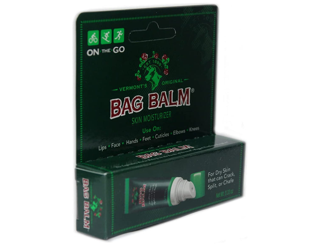 Bag Balm 0.33 oz On-the-Go Tube (4-Pack) – Travel-Friendly Skin Care Essential