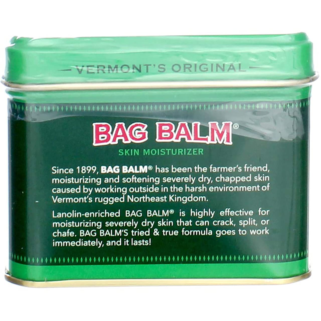 Bag Balm 8 OZ (Pack of 2) – Classic Vermont Skin Moisturizer for Dry Skin & Daily Care