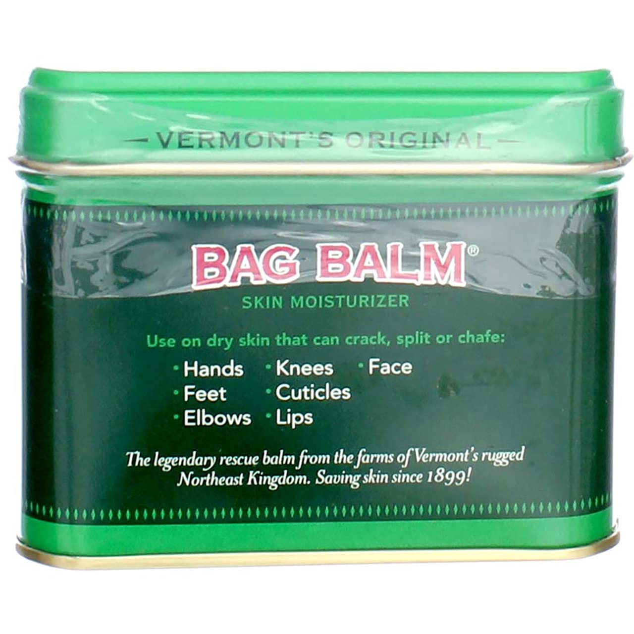 Bag Balm 8 OZ (Pack of 2) – Classic Vermont Skin Moisturizer for Dry Skin & Daily Care