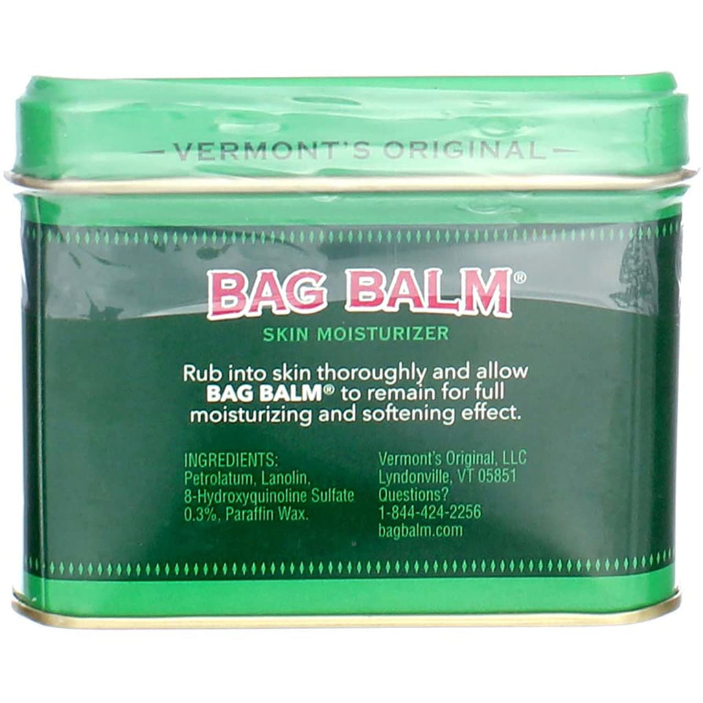 Bag Balm 8 OZ (Pack of 2) – Classic Vermont Skin Moisturizer for Dry Skin & Daily Care