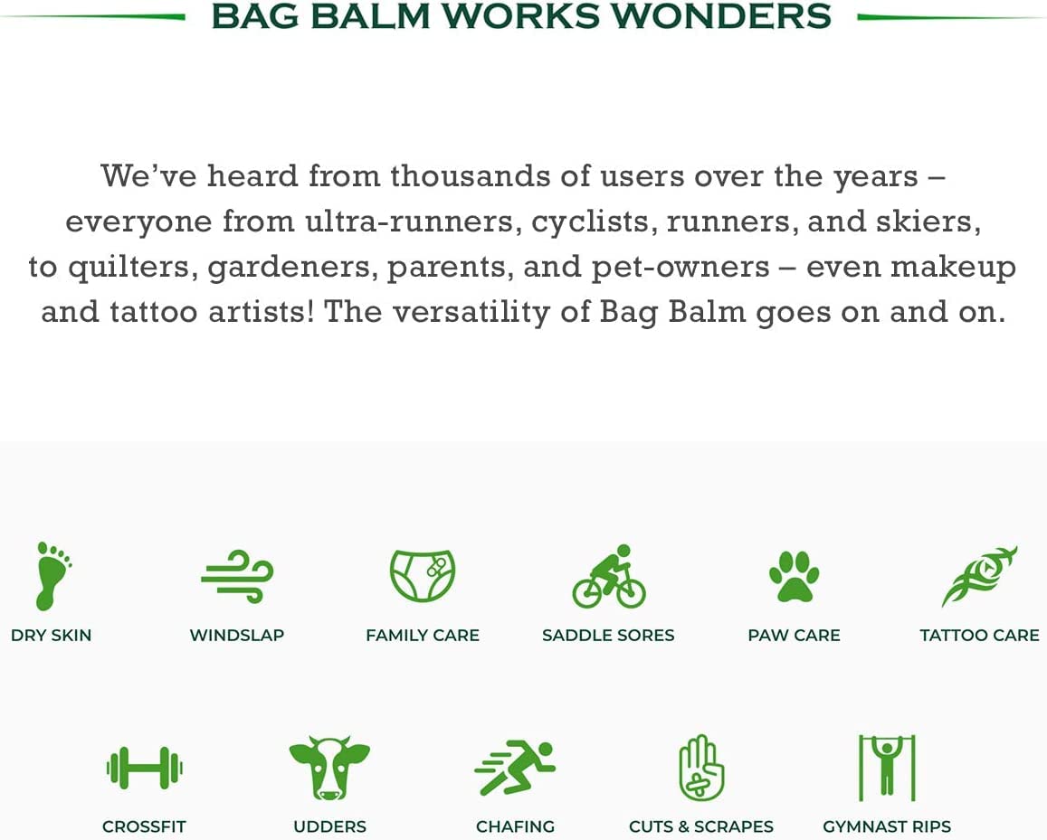Bag Balm 0.33 oz On-the-Go Tube (4-Pack) – Travel-Friendly Skin Care Essential