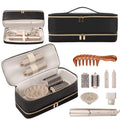 BAGCRAZY Travel Carrying Case for Dyson, Shark FlexStyle & Revlon Hair Dryers – Double-Layer Organizer