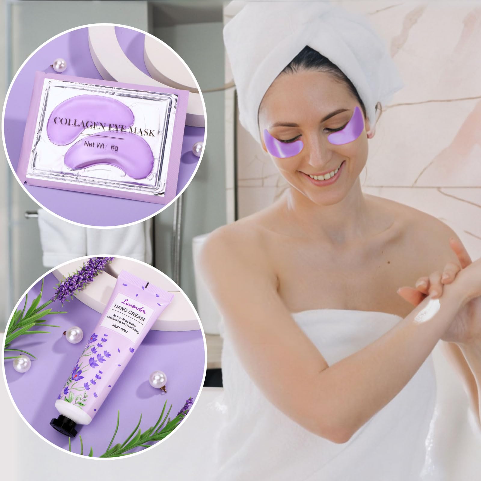 BaiCai Self Care Gifts for Women — Luxury Spa Gift Baskets & Care Packages