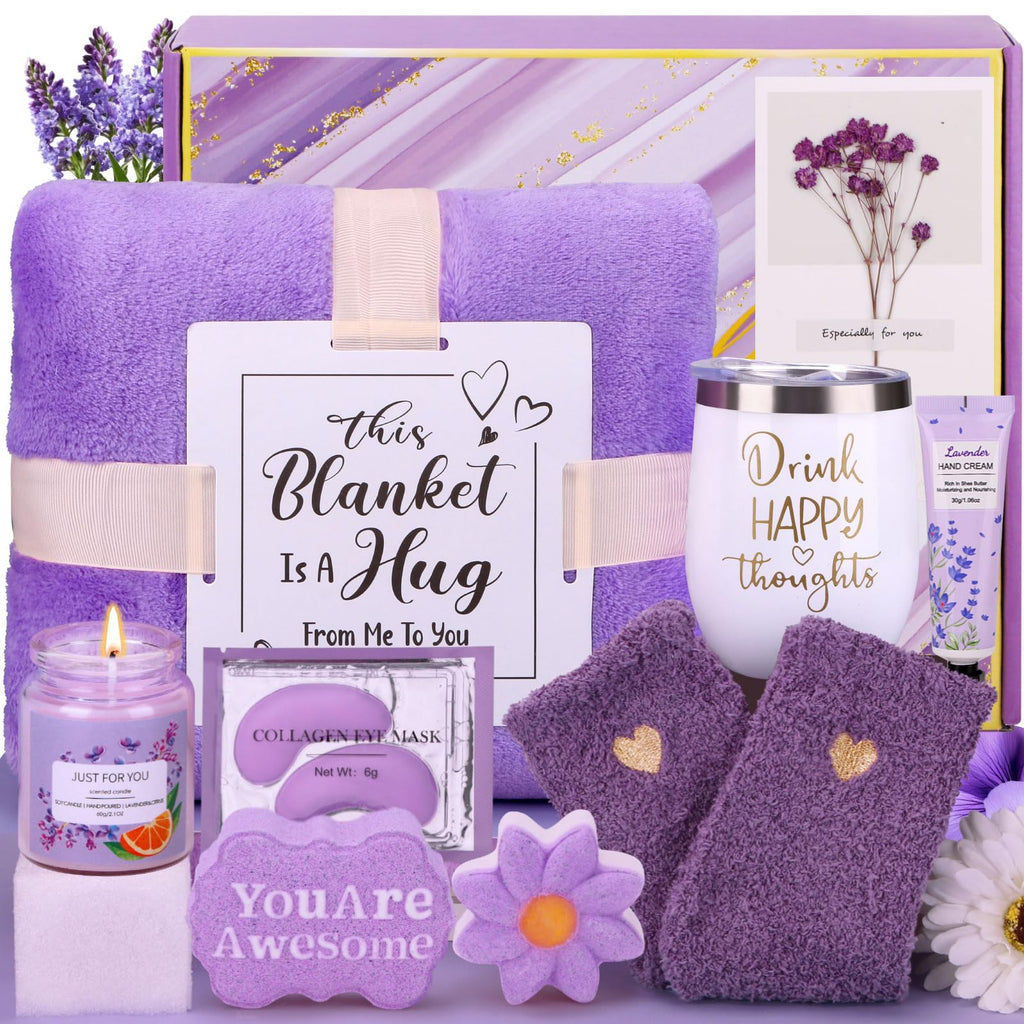 BaiCai Self Care Gifts for Women — Luxury Spa Gift Baskets & Care Packages