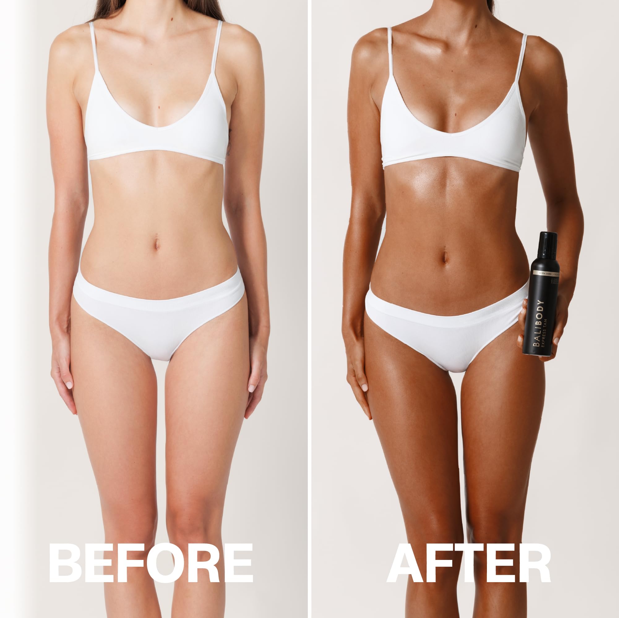 Bali Body 1 Hour Express Self Tan — Ultra Dark, Quick-Dry, Streak-Free Tanning Foam (Vegan, Cruelty-Free, Australian Made)