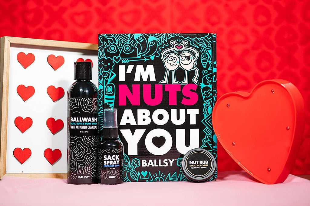 Ballsy Nuts About You Sack Pack – Fresh Ballwash, Sack Spray & NutRub | Drift & Dunes