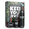 Ballsy Gift Set for Men | Jolly Jewels Pack – Body Wash, Deodorizing Spray & Cologne Rub | Ocean & Air