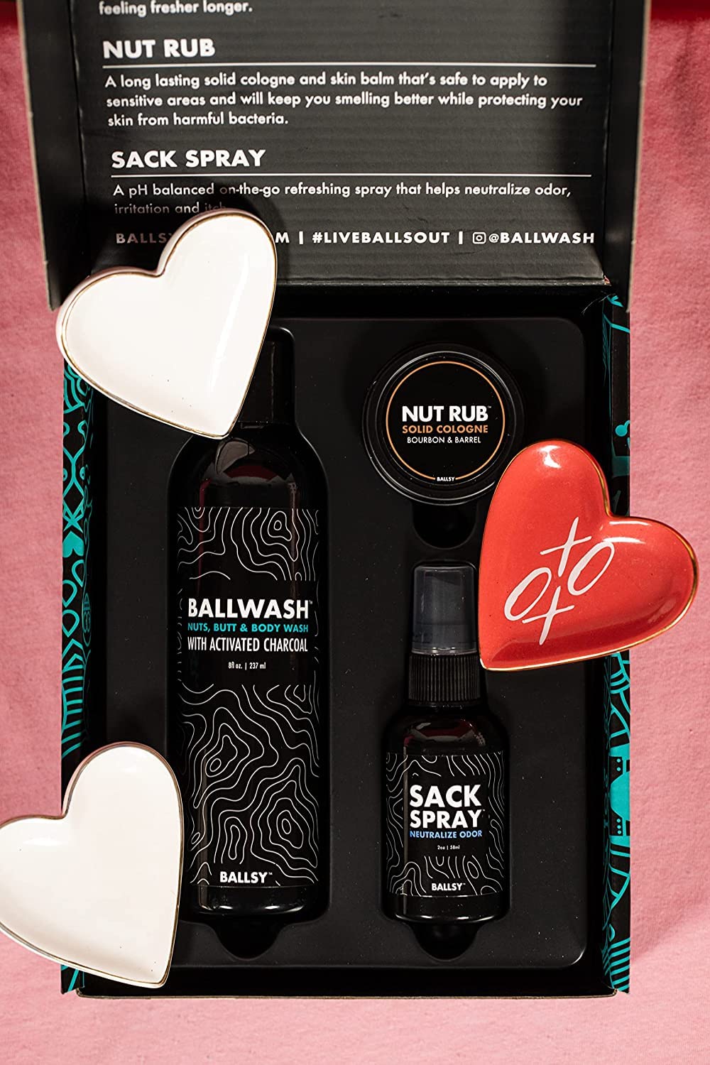 Ballsy Nuts About You Sack Pack – Fresh Ballwash, Sack Spray & NutRub | Drift & Dunes