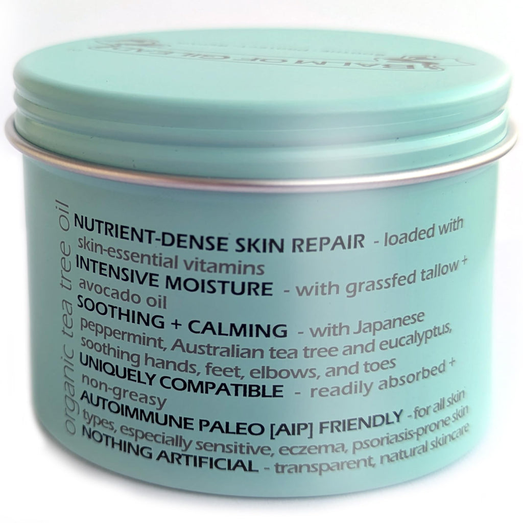 BALM OF GILEAD Foot Cream with Tea Tree & Eucalyptus – Intensive Moisturizing for Dry Feet