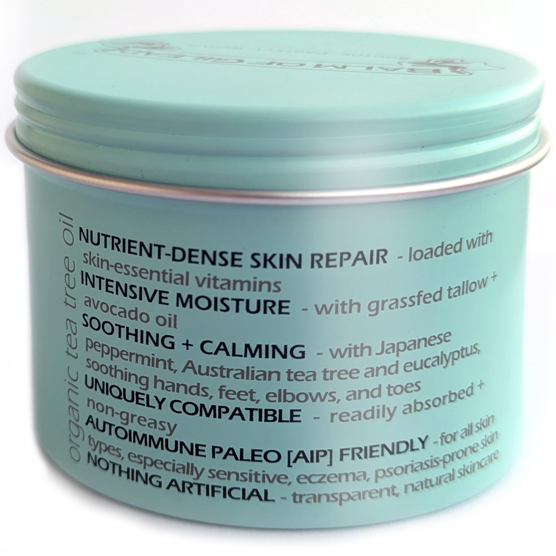 BALM OF GILEAD Foot Cream with Tea Tree & Eucalyptus – Intensive Moisturizing for Dry Feet