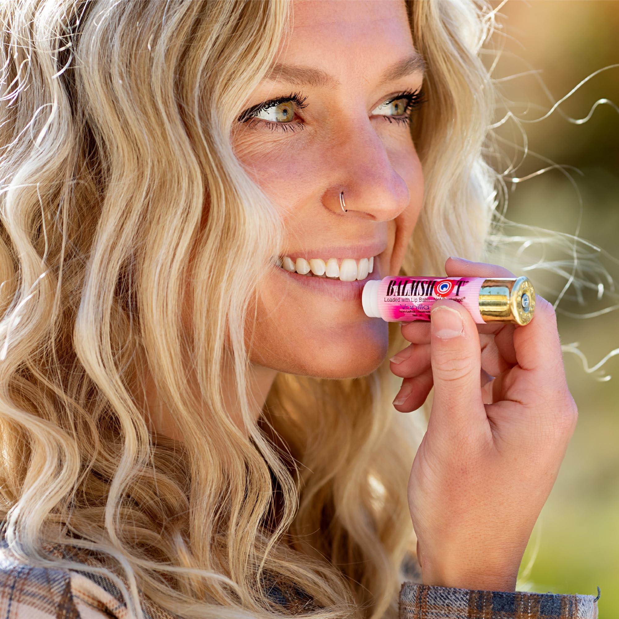 BALMSHOT Lip Balm 4 Pack – Minty Combo Variety, SPF 15, Made in USA