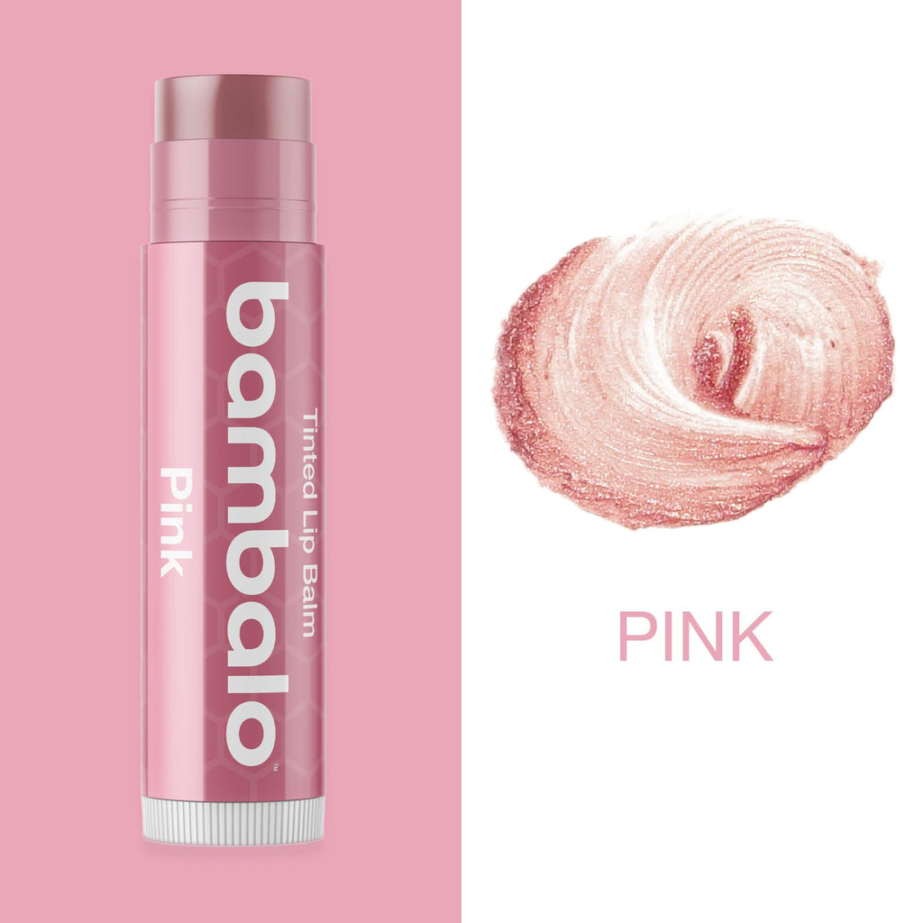 Bambalo Tinted Lip Balm Variety 4-Pack – Hydrating Natural Tint, Made in USA