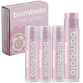Bambalo Tinted Lip Balm Shimmer 4-Pack | Hydrating Natural Lip Care – USA Made