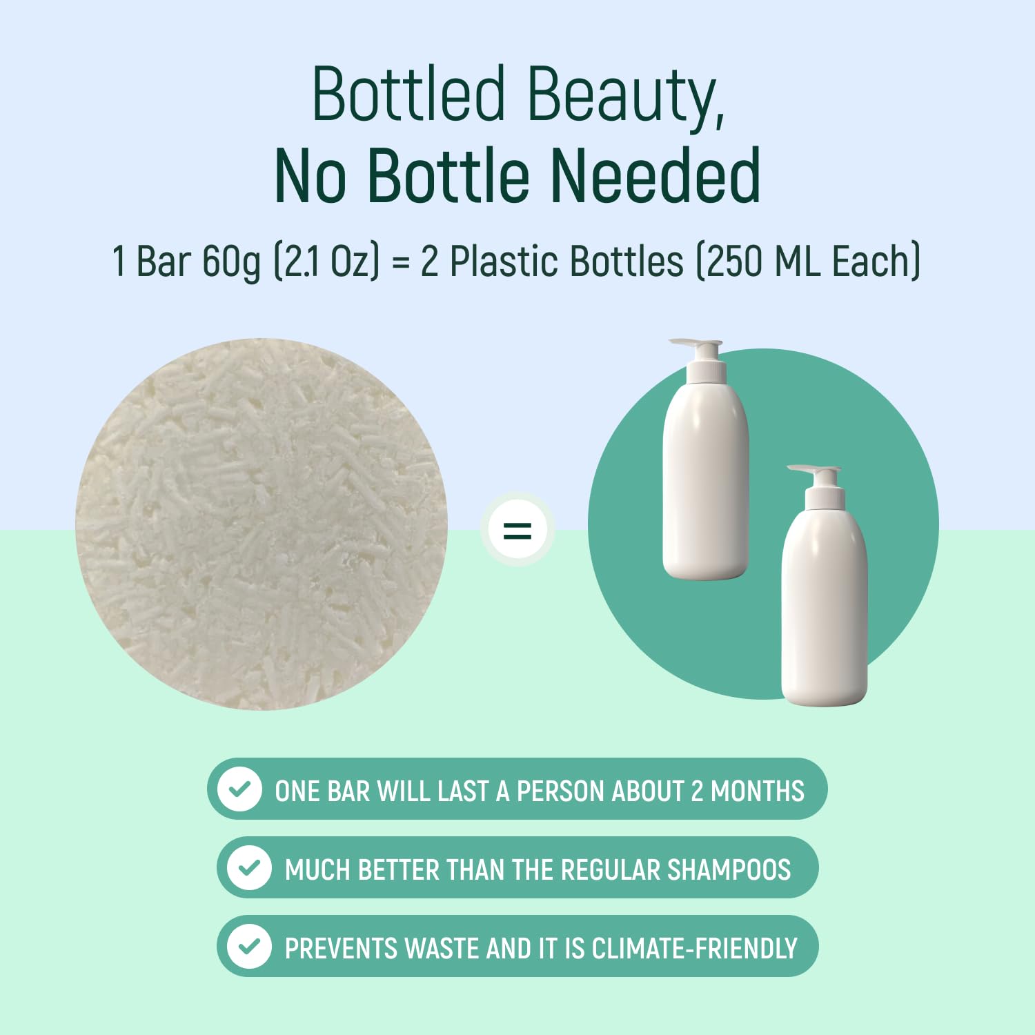 BAMBOEARTH Solid Shampoo Bar & Conditioning Soap – 12-Pack Natural, Plant-Based Hair Care (Zero Waste)