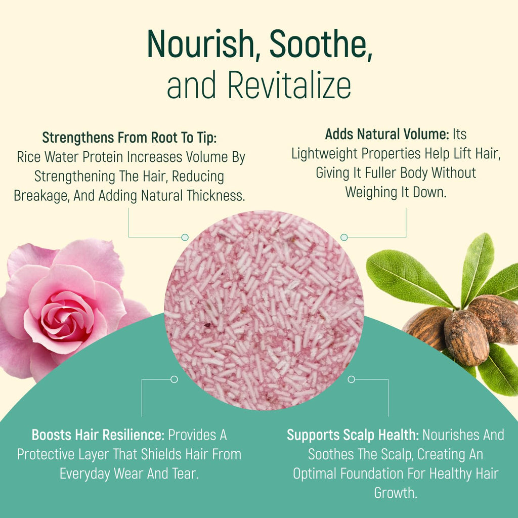 BAMBOEARTH Rose 12-Pack Solid Shampoo Bar & Conditioner Effect – Zero Waste, Plant-Based Hair Care