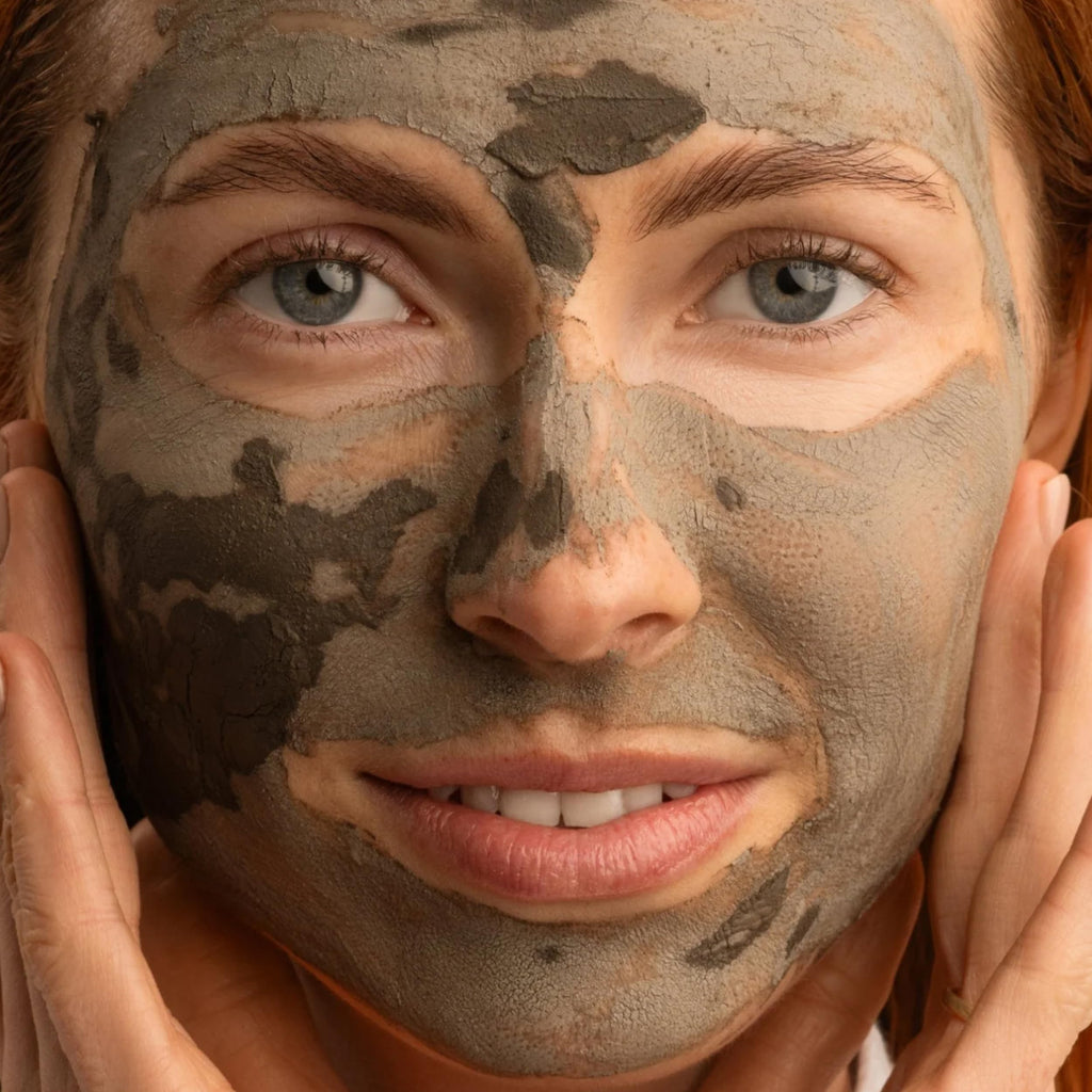 BAMBU EARTH Dead Sea Mud Mask for Face – Deep Cleansing with Minerals & Essential Oils (3.2 oz)