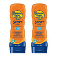 Banana Boat Sport Performance SPF 30 Sunscreen Lotion – Up to 80 Minutes Water Resistant, 8 oz Each (2-Pack)