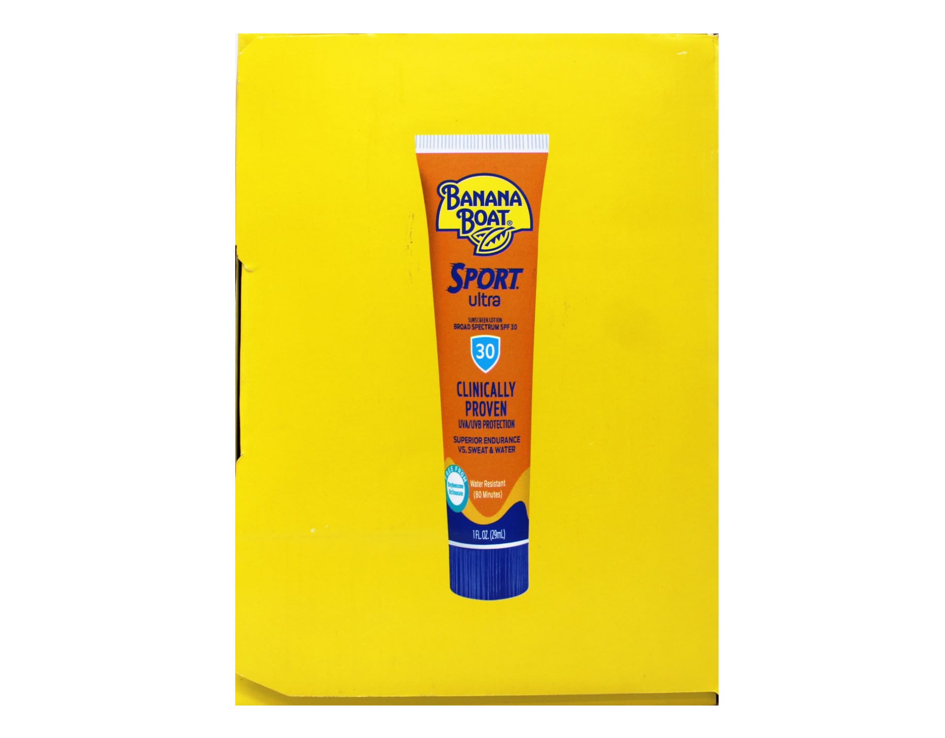 Banana Boat Sport Ultra SPF 30 Sunscreen Lotion – Travel Size 1oz (24 Count)
