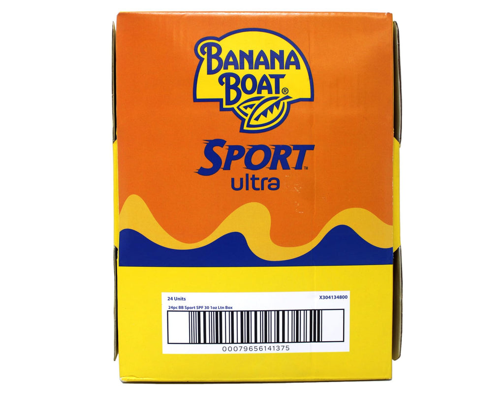 Banana Boat Sport Ultra SPF 30 Sunscreen Lotion – Travel Size 1oz (24 Count)
