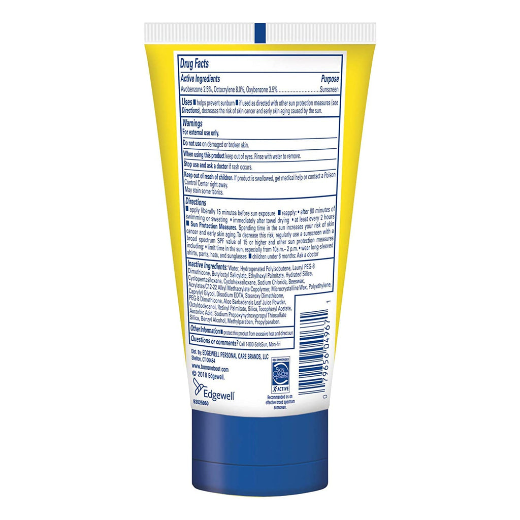 Banana Boat SPF100 Kids Max Protect & Play Lotion – 4 oz x 3 Pack | Broad Spectrum, Water-Resistant 80 Min