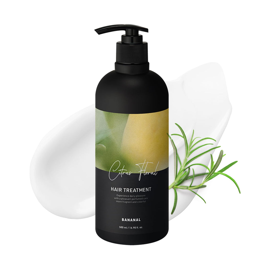 BANANAL Korean Hair Treatment Conditioner - Protein & Moisture-Rich Keratin, Centella & Shea Butter - 500ml