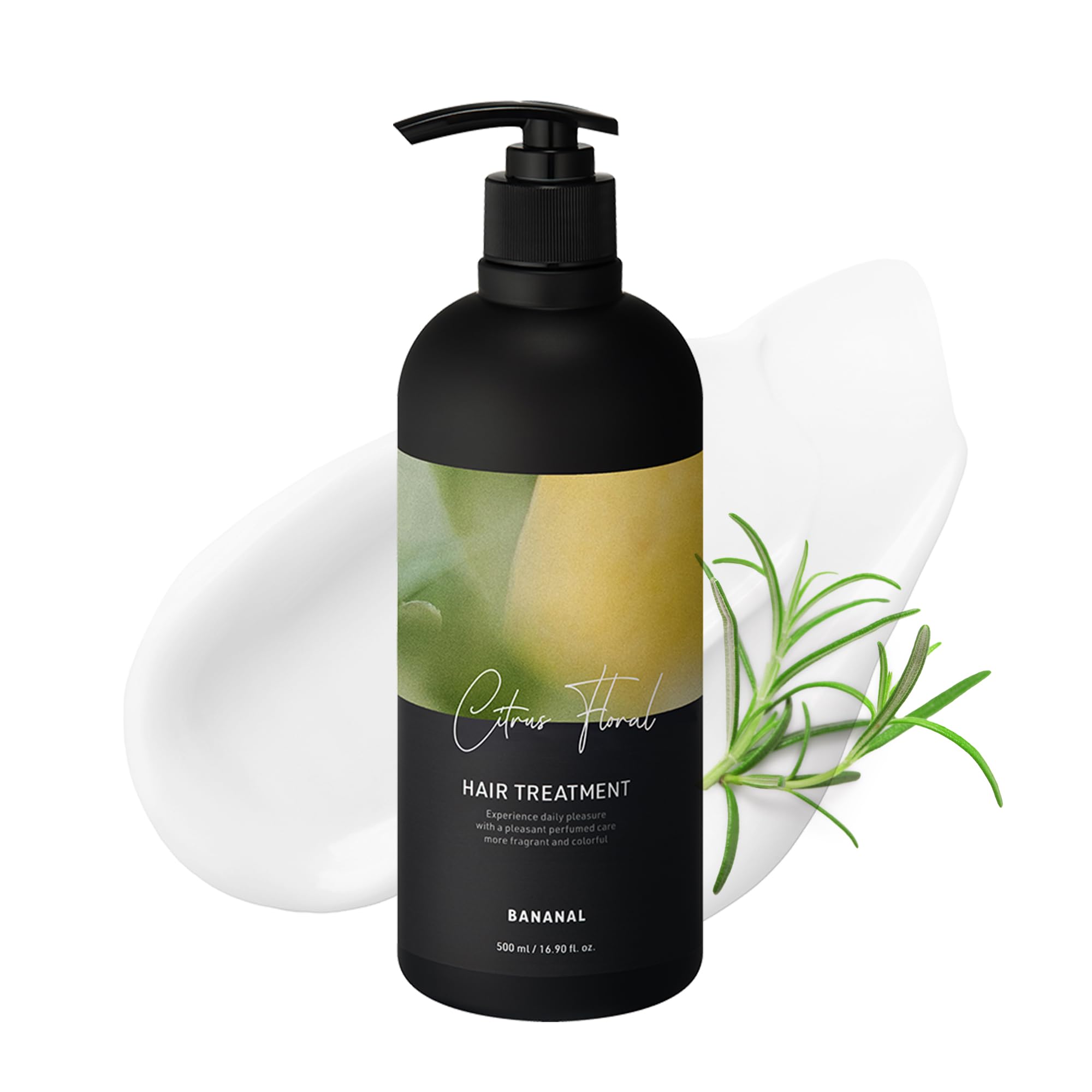 BANANAL Korean Hair Treatment Conditioner - Protein & Moisture-Rich Keratin, Centella & Shea Butter - 500ml