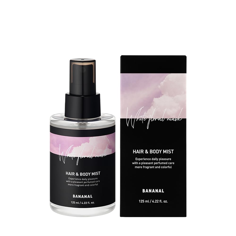 BANANAL Perfumed Hair Mist for Women — Castor Oil for Shine & Long-Lasting Scent, 125ml