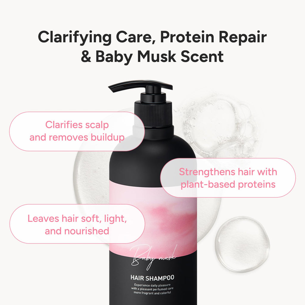 BANANAL Korean Rosemary Shampoo — Sulfate, Silicone & Paraben-Free Scalp Care (500ml / 13.5fl oz)