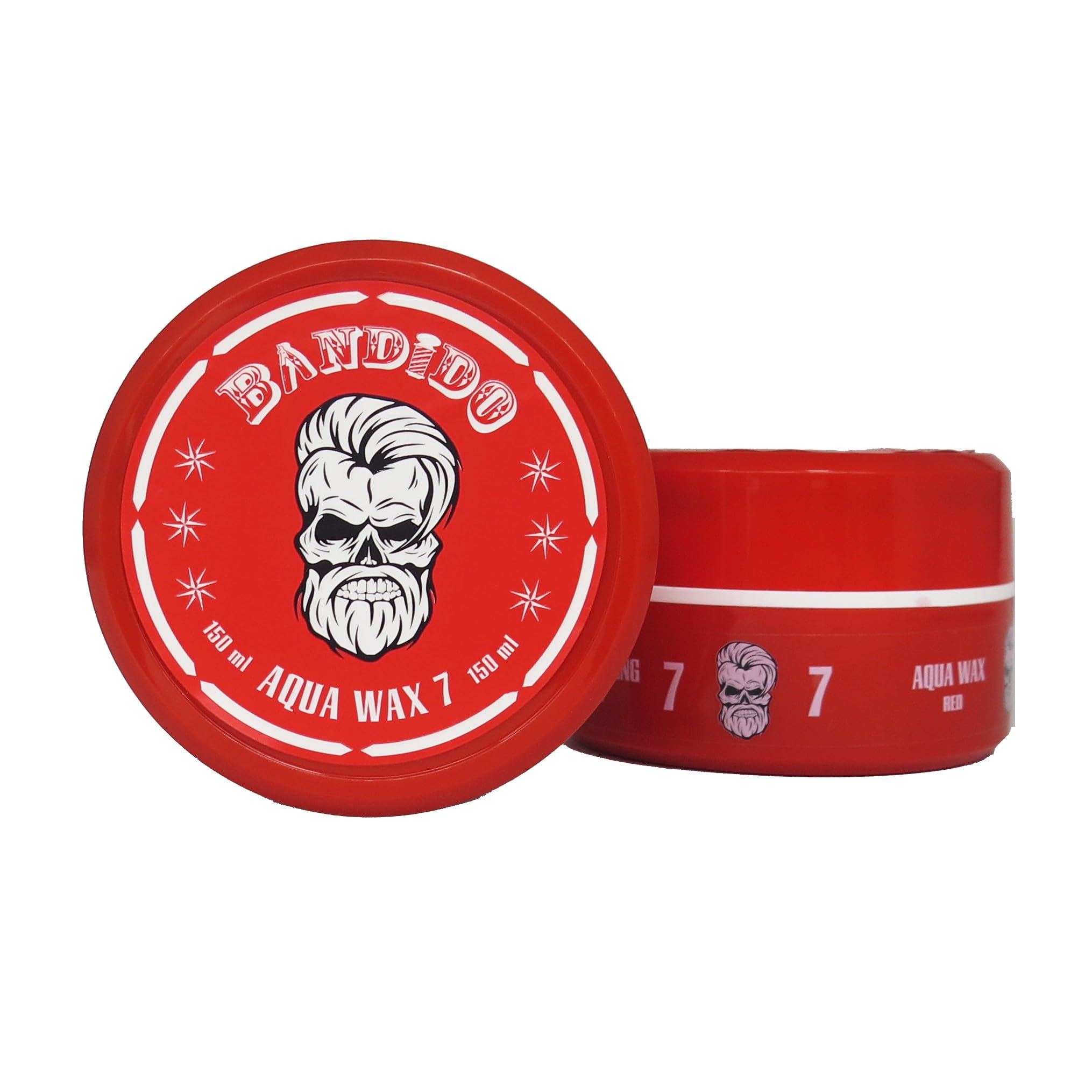 Bandido Aqua Wax 7 2-Pack – Strong Hold Men’s Hair Wax