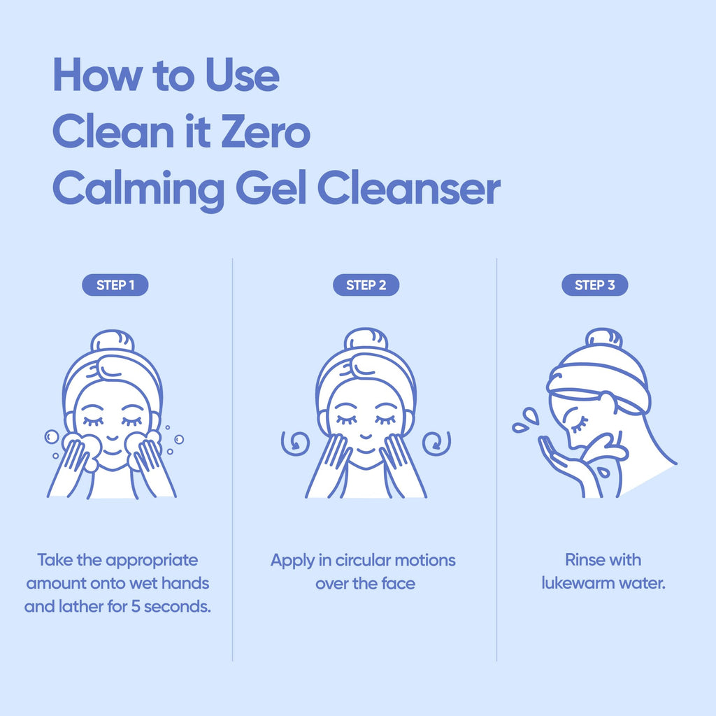 BANILA CO Clean It Zero Calming Gel Cleanser | Gentle Hydration with Centella & Amino Acids