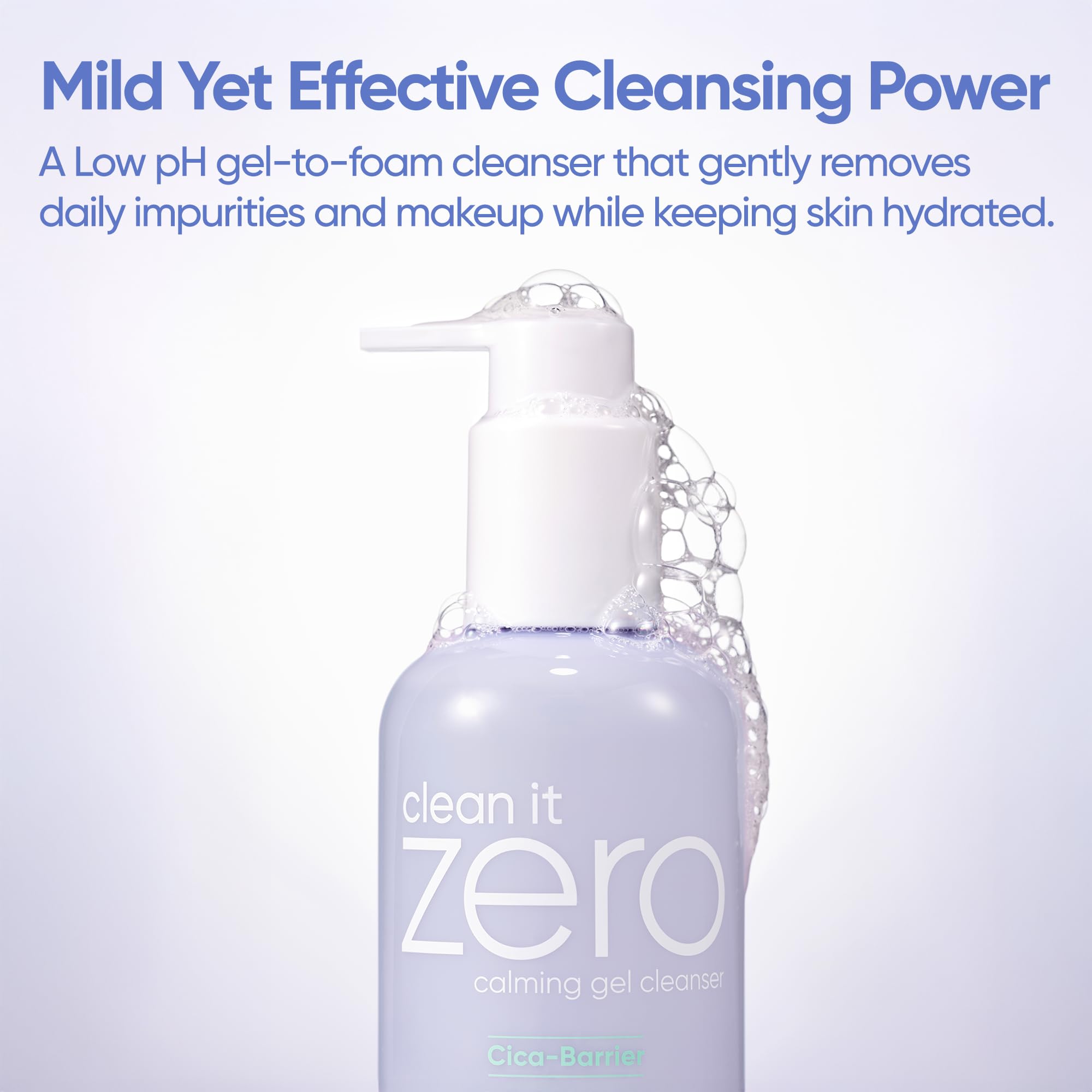 BANILA CO Clean It Zero Calming Gel Cleanser | Gentle Hydration with Centella & Amino Acids