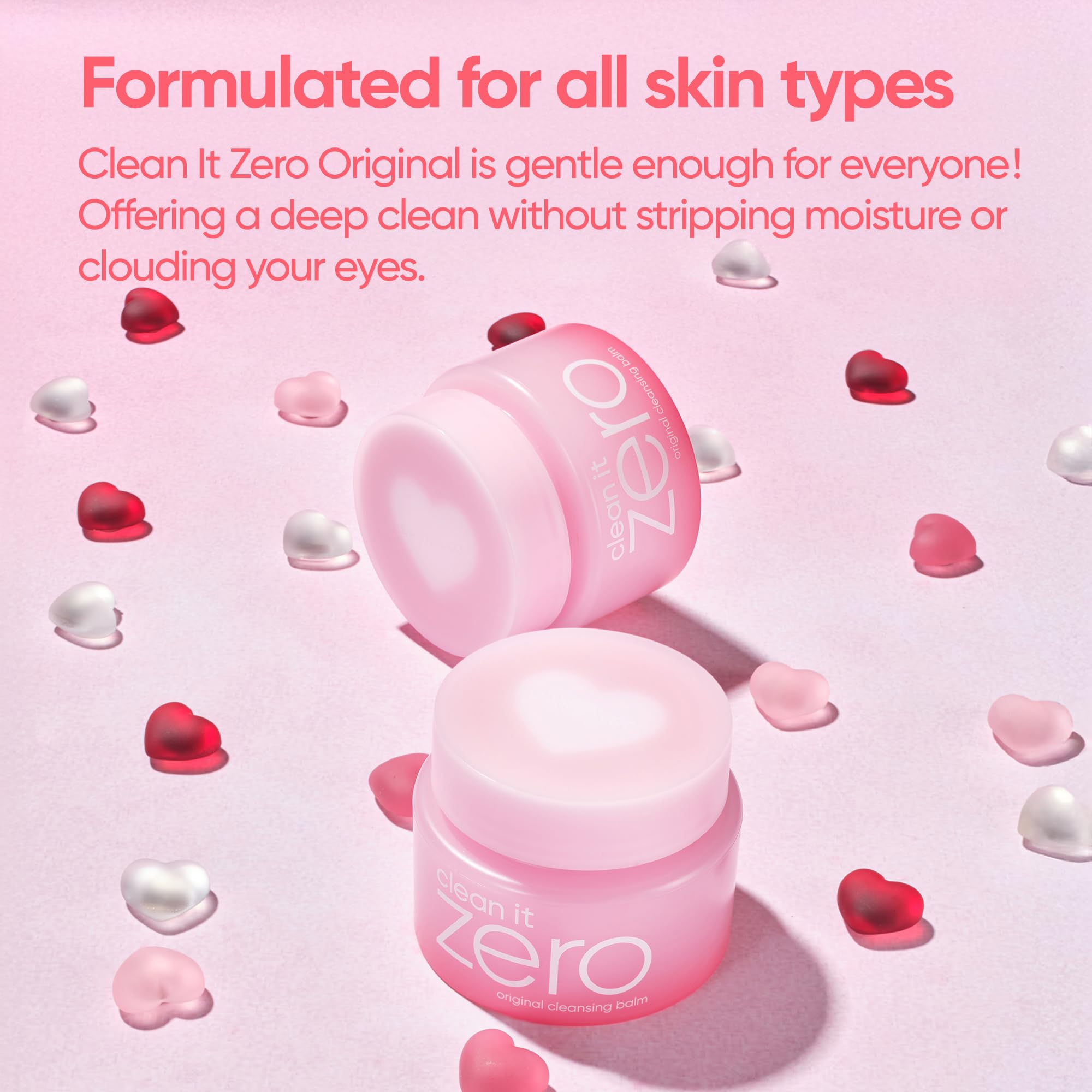 BANILA CO Clean It Zero Original Heart Edition Cleansing Balm – Vegan, Acerola Berry & Vitamin C (180ml)
