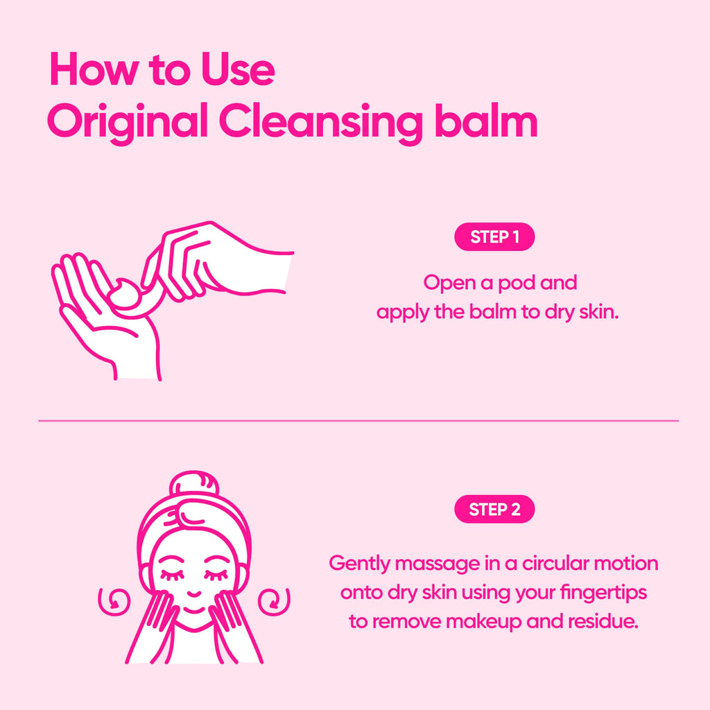 BANILA CO Clean It Zero Original Cleansing Balm Travel Kit | 16 Mini Pods (3ml) for Waterproof Makeup