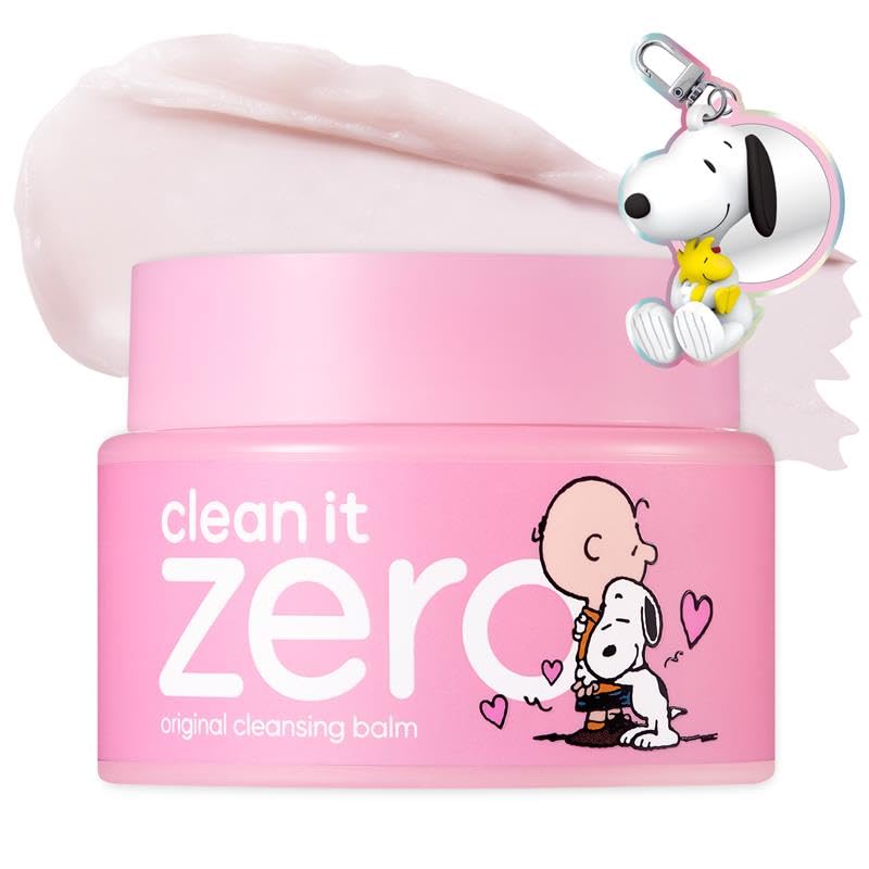 BANILA CO Clean It Zero Original Cleansing Balm Snoopy Edition – Vegan Makeup Remover for All Skin Types (100ml)