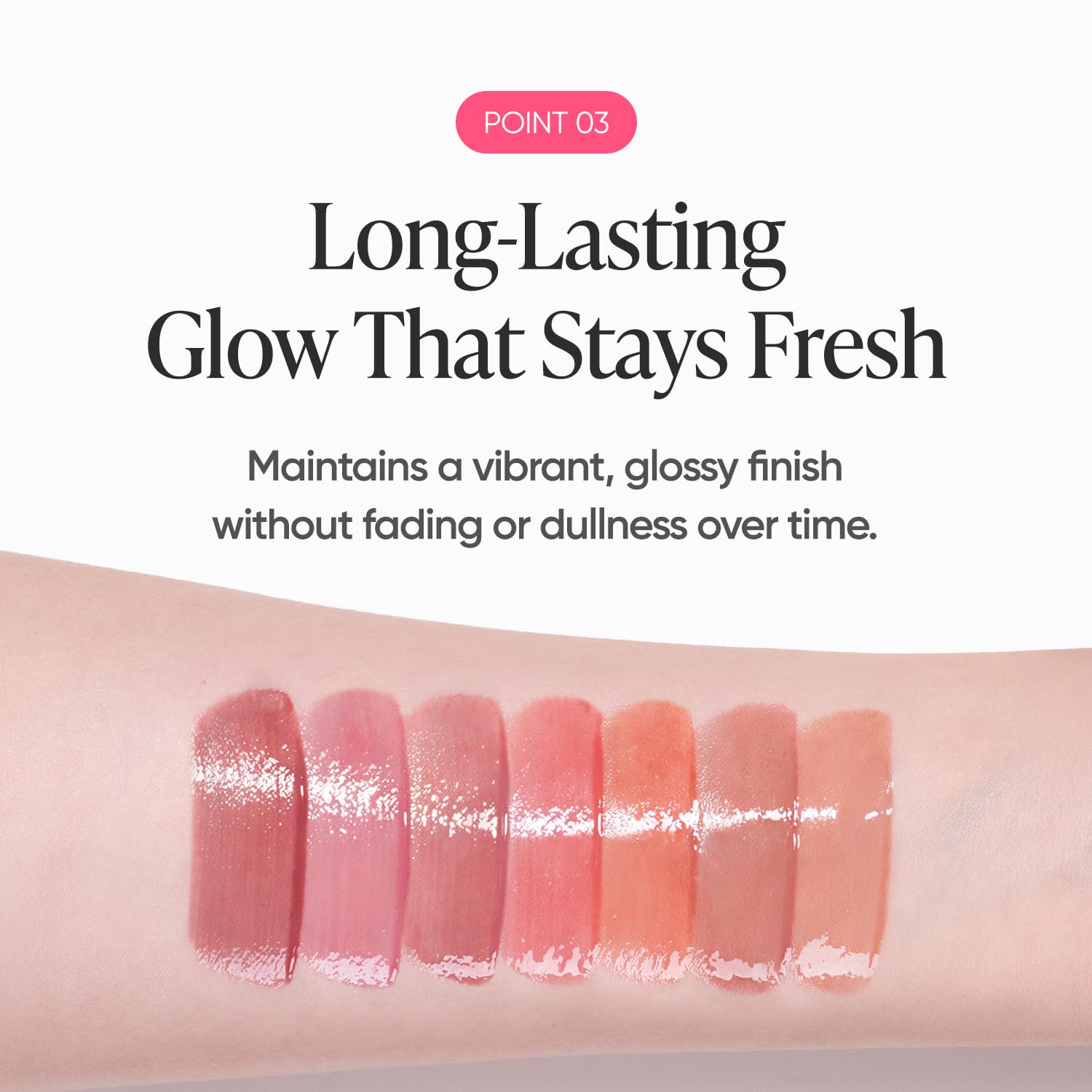 BANILA CO Dew Glow Tint PK03 Rabbit Chou – Hydrating Lip Tint with Dewy Gloss Finish (3.8g)