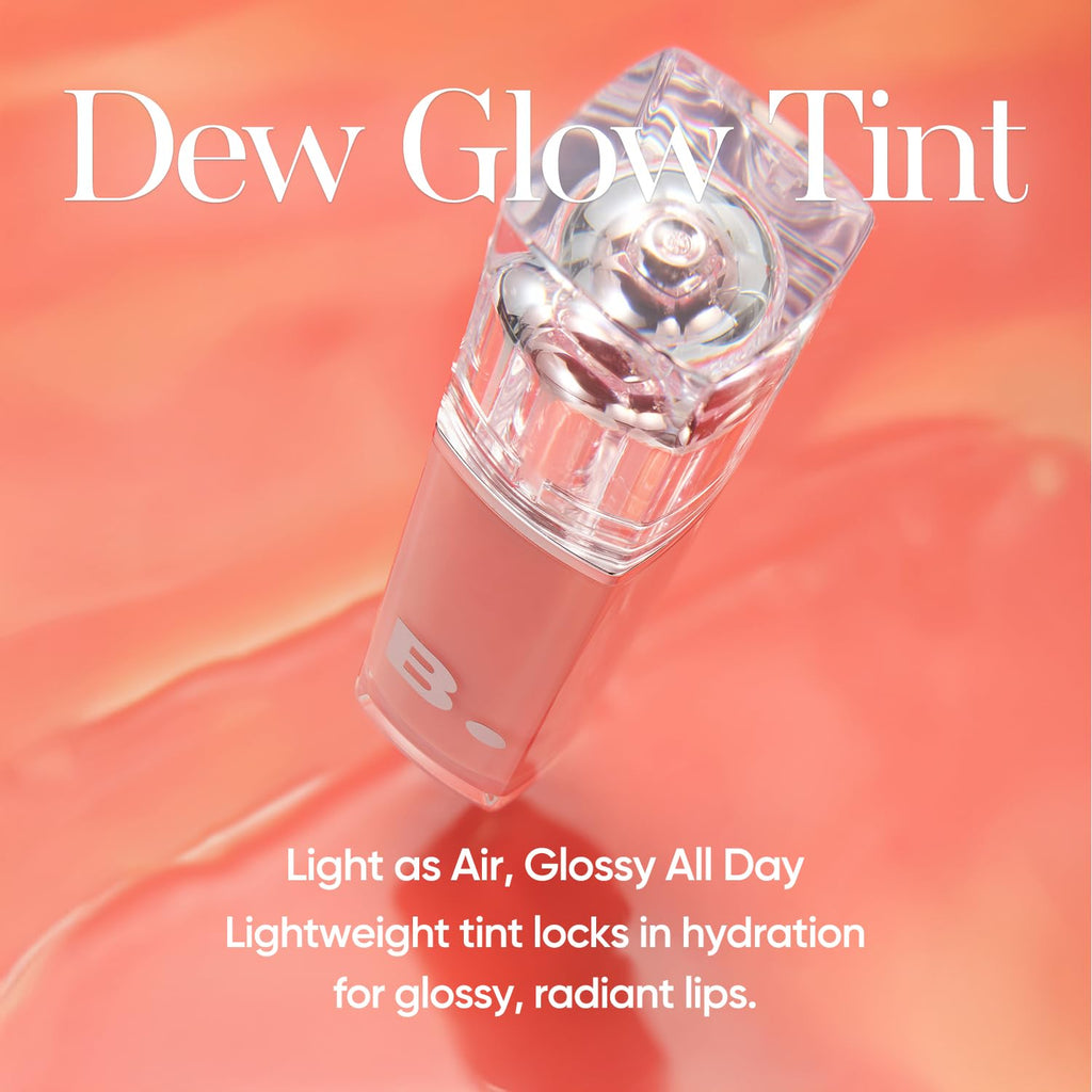 BANILA CO Dew Glow Tint PK03 Rabbit Chou – Hydrating Lip Tint with Dewy Gloss Finish (3.8g)
