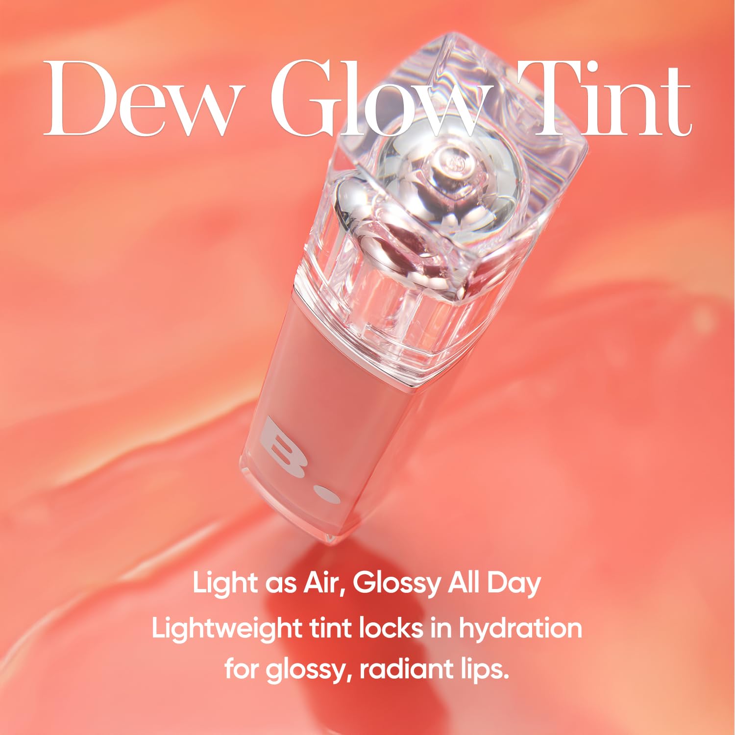 BANILA CO Dew Glow Tint PK03 Rabbit Chou – Hydrating Lip Tint with Dewy Gloss Finish (3.8g)