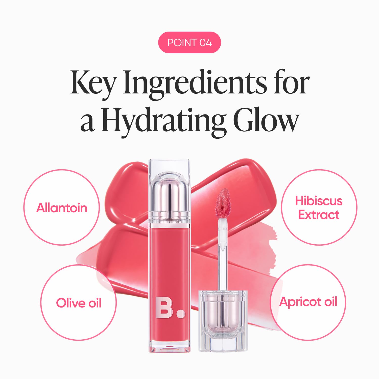 BANILA CO Dew Glow Tint PK01 Pink Guava – Hydrating Lip Tint with Dewy Shine (3.8g)