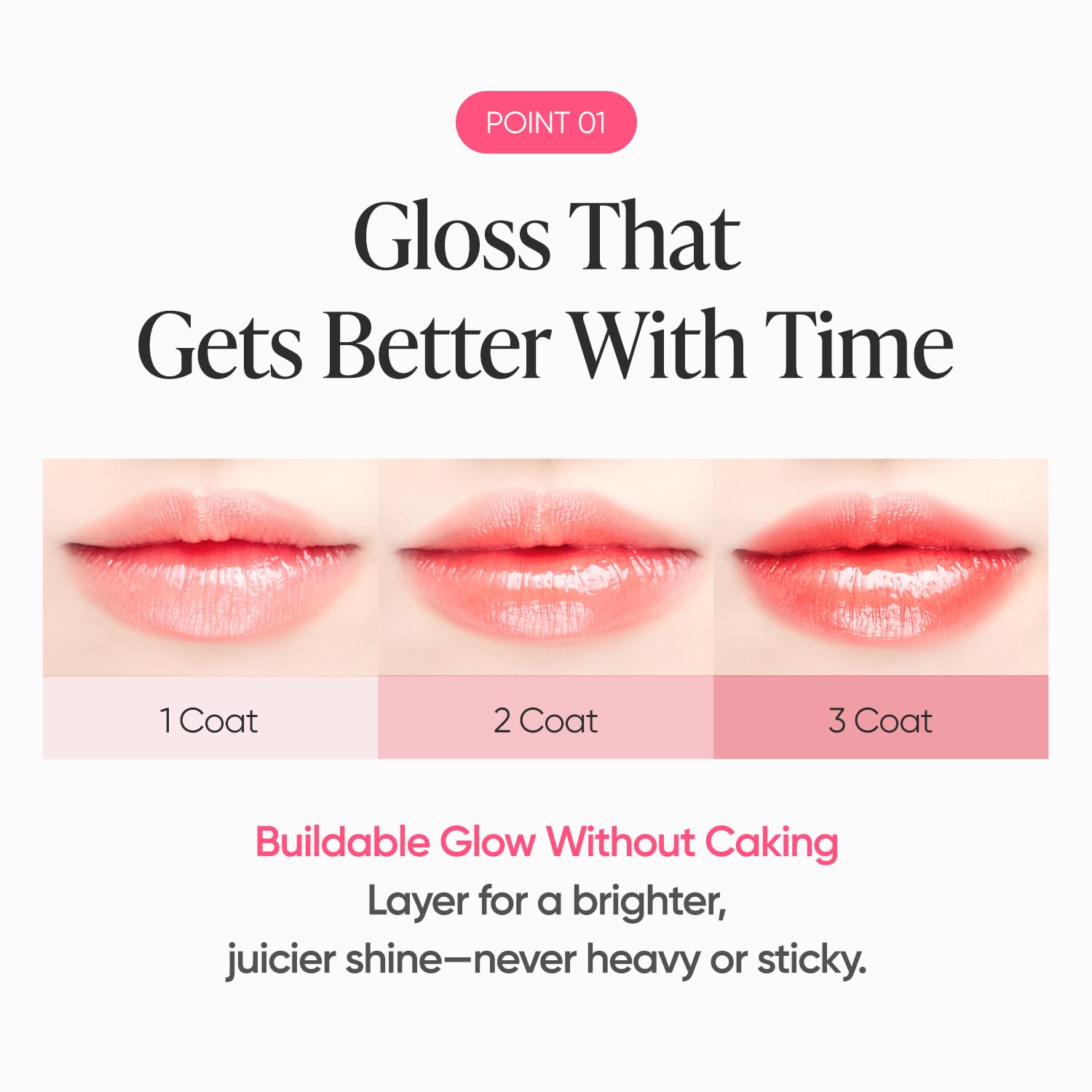 BANILA CO Dew Glow Tint PK03 Rabbit Chou – Hydrating Lip Tint with Dewy Gloss Finish (3.8g)