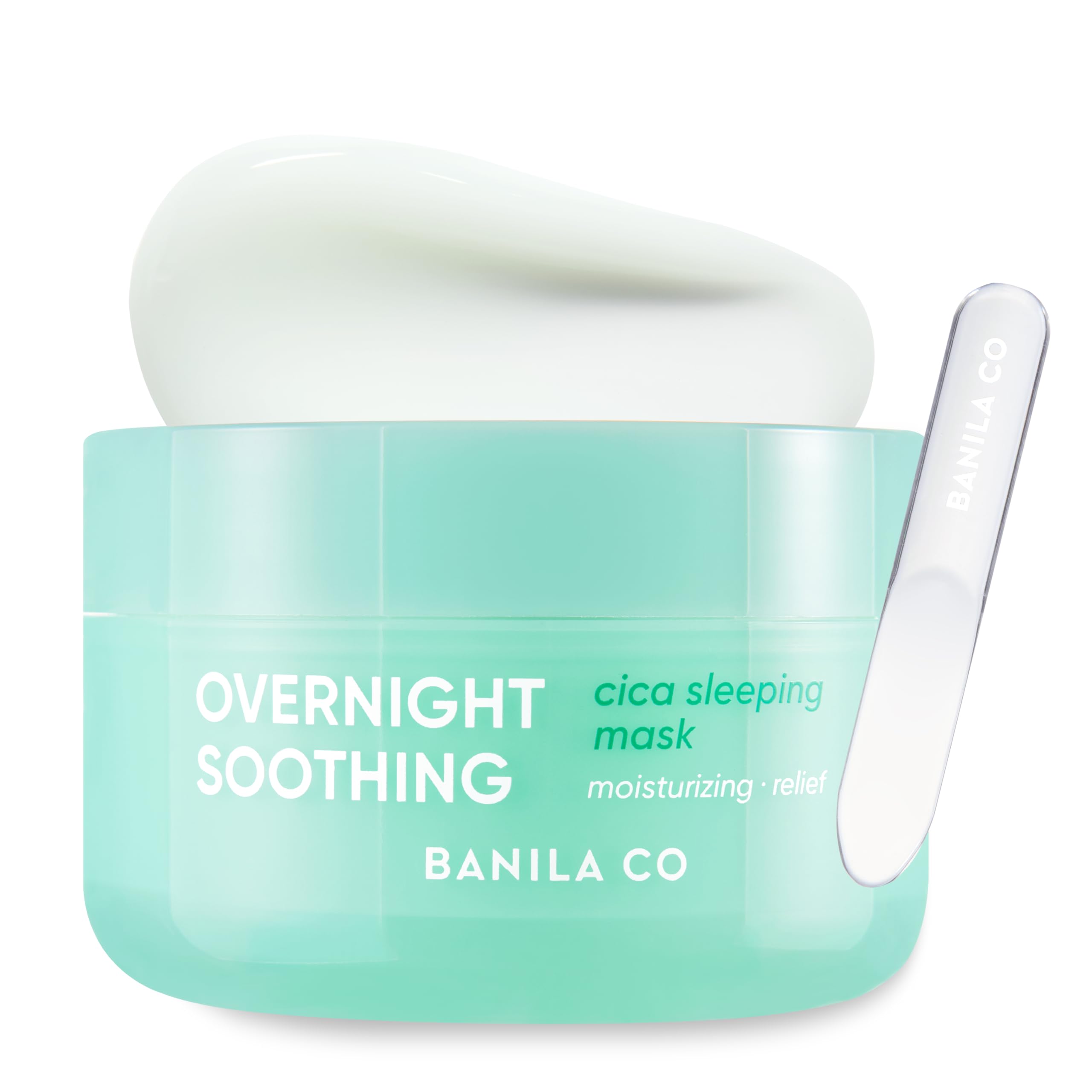 BANILA CO Overnight Soothing Cica Sleeping Mask | Centella Water & Panthenol for Hydration