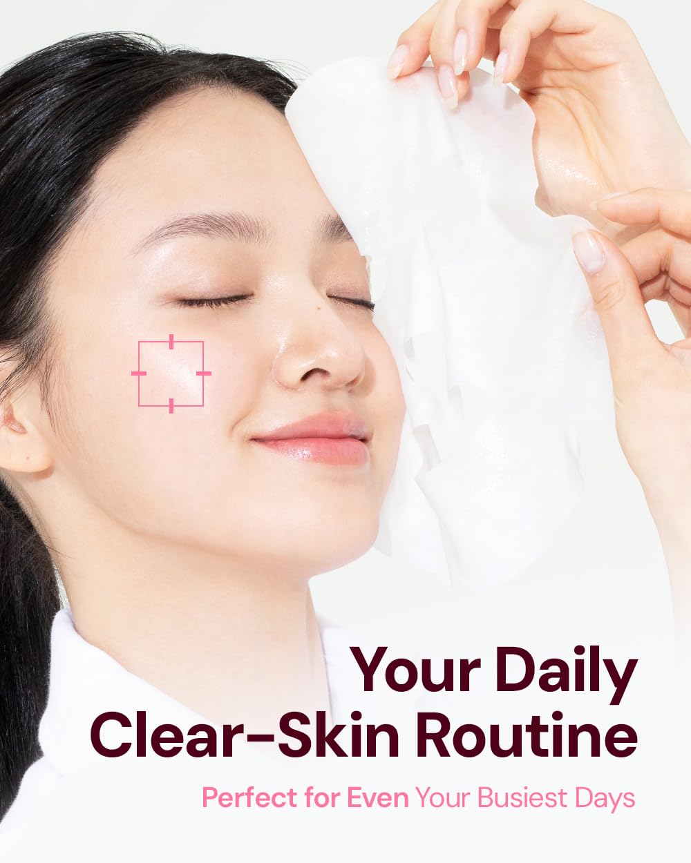 Bano Vita Genic Jelly Face Pore Care Mask – Hydrating Fragrance-Free Sheet Mask for Sensitive Skin