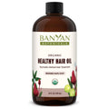 Banyan Botanicals Herbal Hair Oil – 24 oz | Nourish & Support Hair Growth