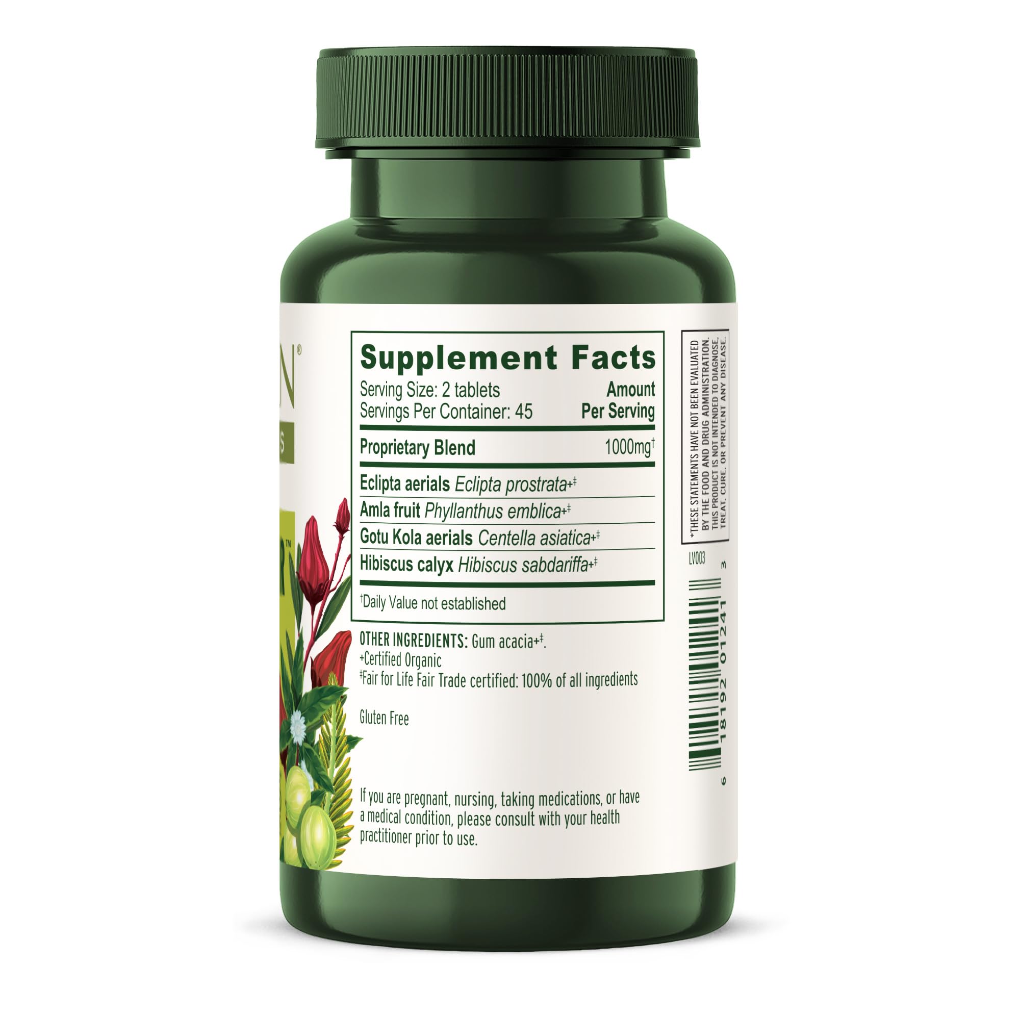 Banyan Botanicals Healthy Hair Tablets – Organic Ayurvedic Hair Care for Thick, Lustrous Hair (90 Vegan Tablets)