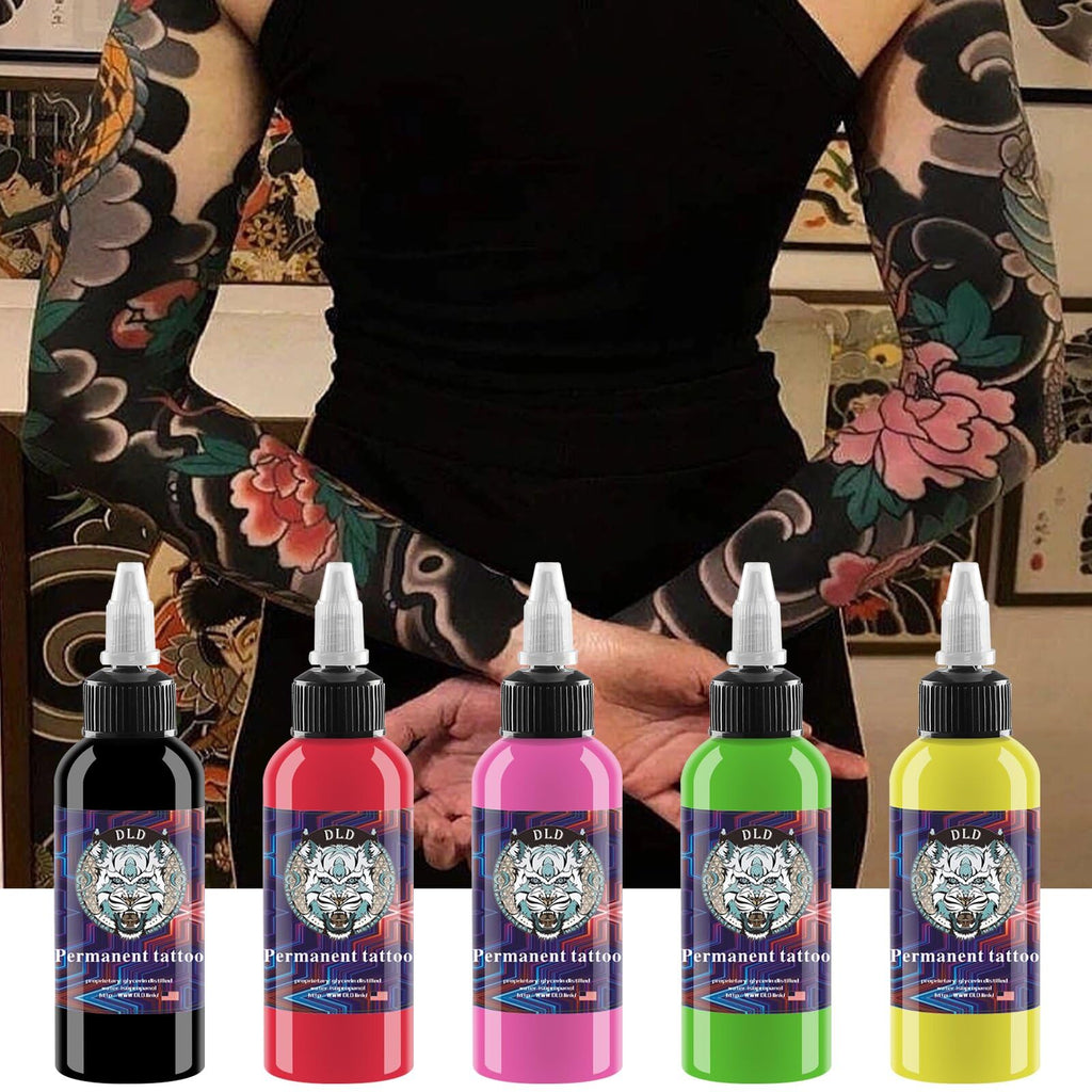 BAODELI Tattoo Ink Set 14 Colors – 1oz (30ml) Professional Pigment Kit TI203-30-14