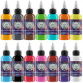 BAODELI Tattoo Ink Set 14 Colors – 1oz (30ml) Professional Pigment Kit TI203-30-14