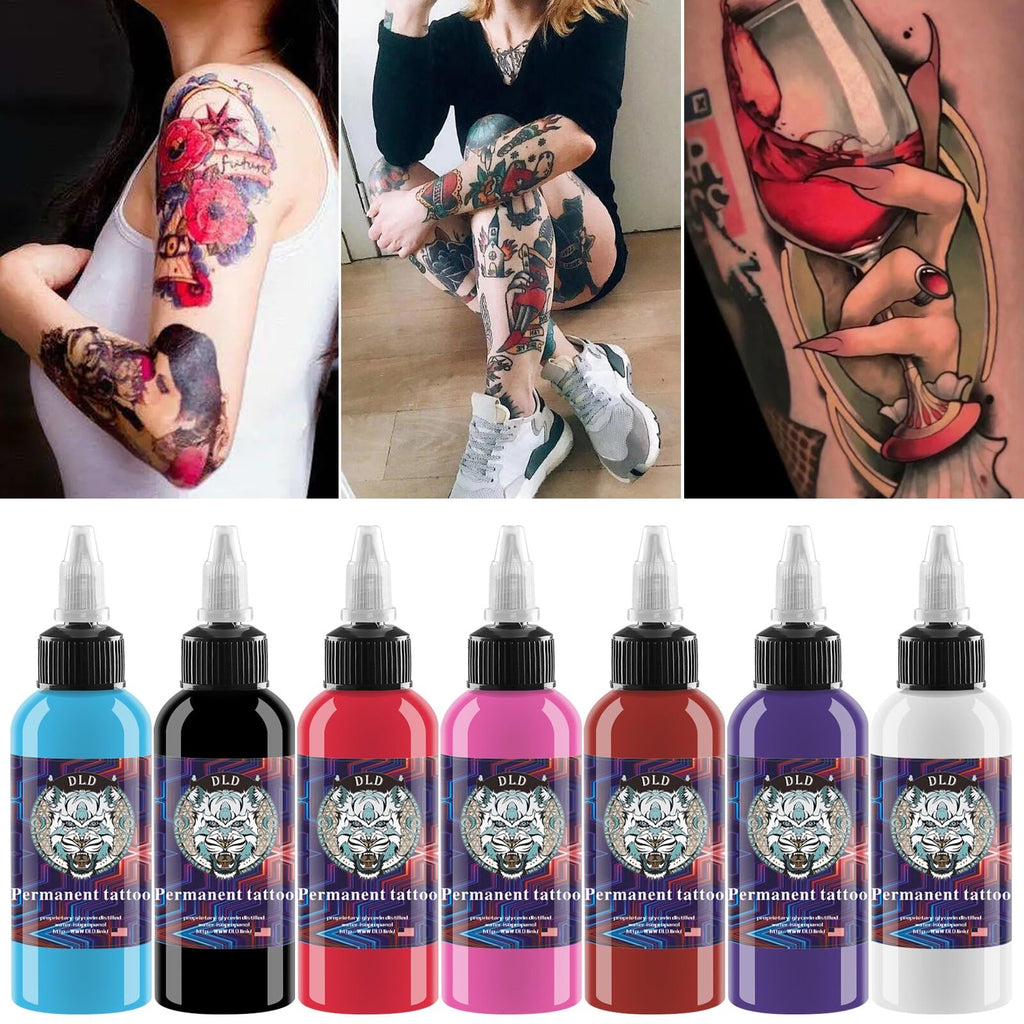 BAODELI Tattoo Ink Set 14 Colors – 1oz (30ml) Professional Pigment Kit TI203-30-14